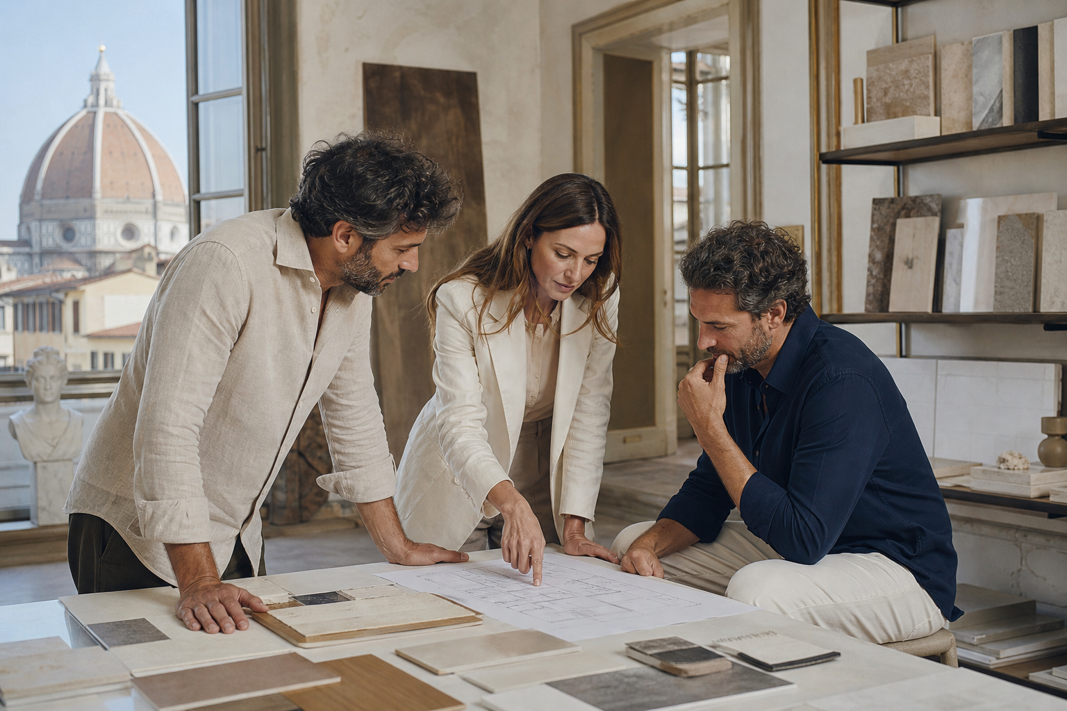 Team dello studio Spazio Chiaro a Firenze
